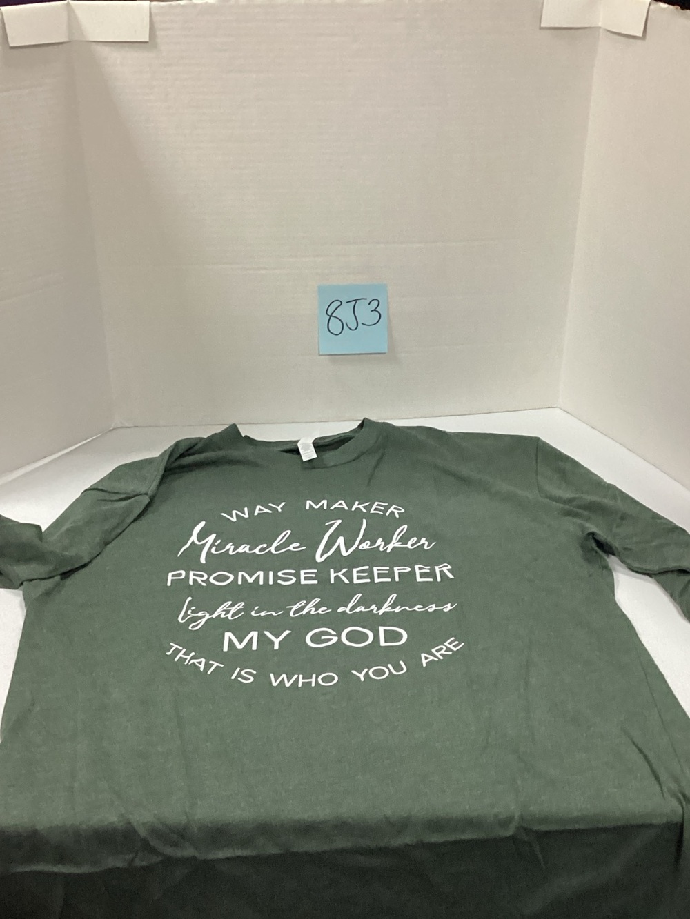 Love in faith Green Graphic Faith T-Shirt -